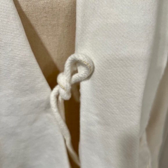 We The Free Lost Cause Cardigan ivory with open front and tie -up closure - Picture 6 of 14